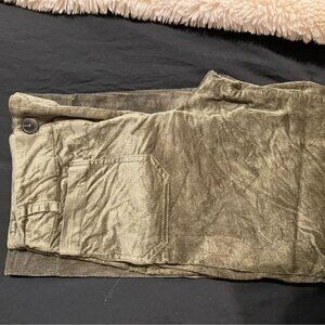 Pantalon cuorderoy vert Anthropologie taille 25